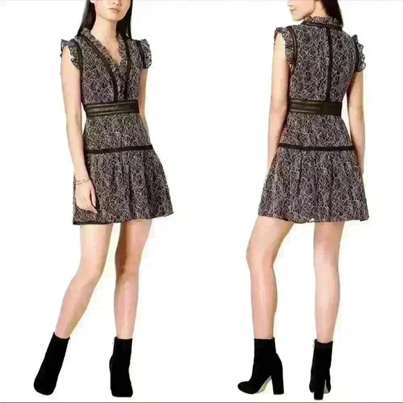 Mare Mare Women’s Gopal Ruffled Lace Dress. Size small - Picture 1 of 6